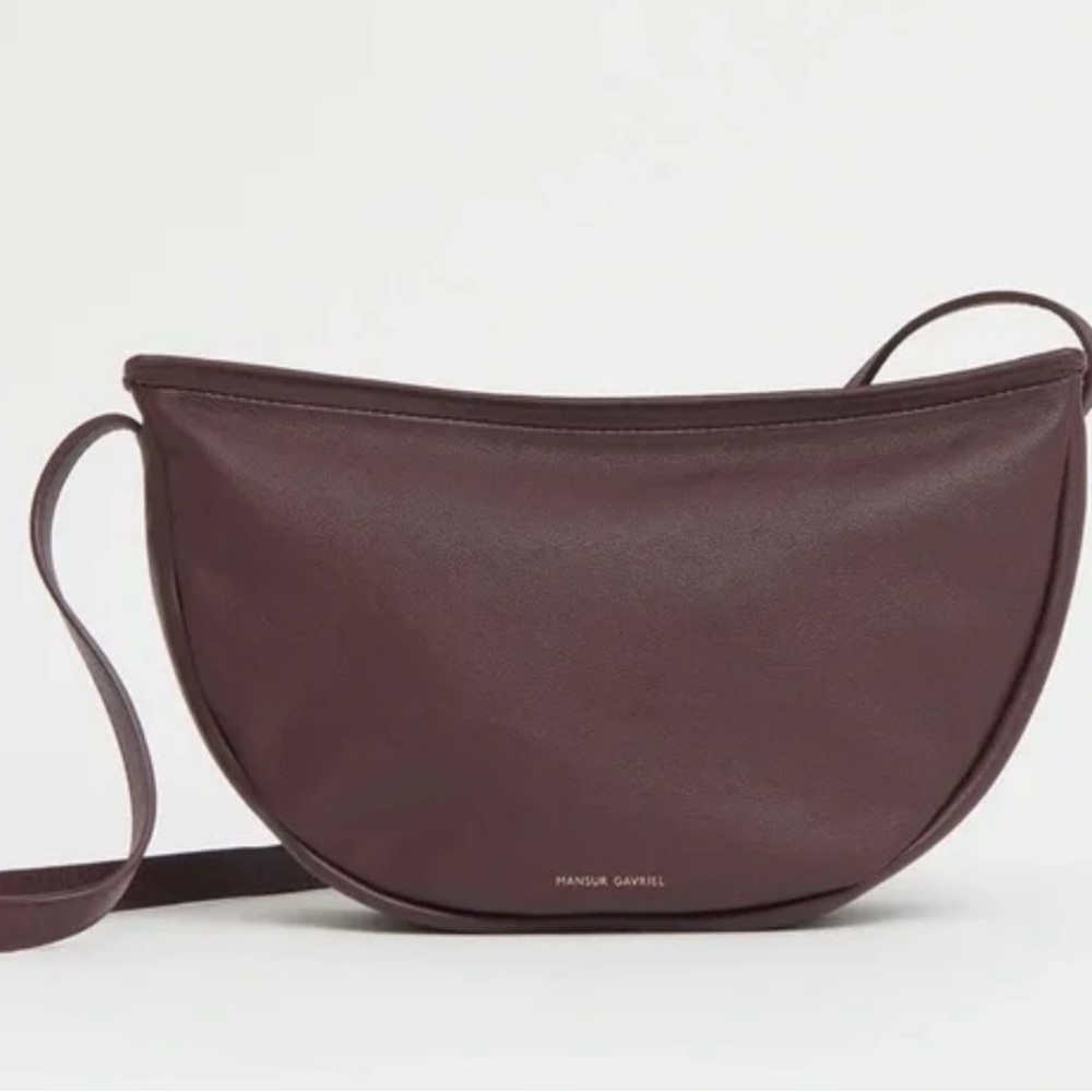 Moon Sling bag  plum